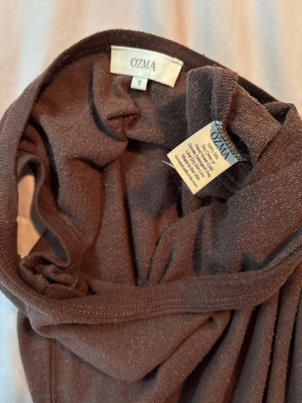 Ozma Raw Silk Dress - Picture 15 of 15